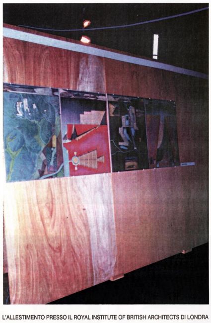 Mostra presso R.I.B.A. Londra 1990 - 